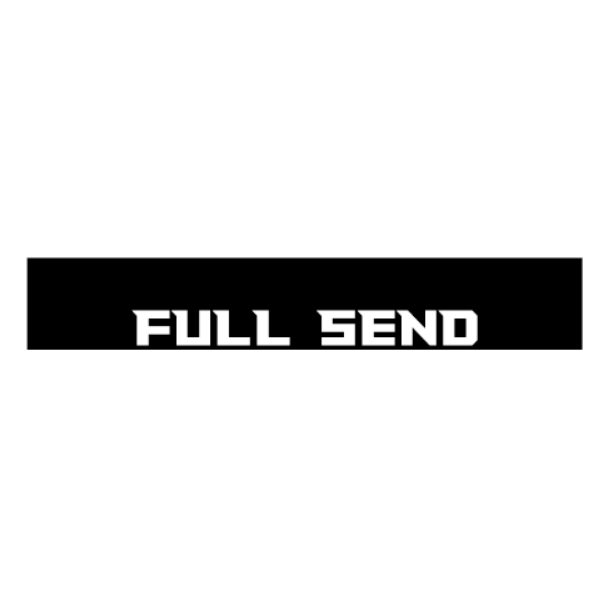 Scheibenkeil universal "full send"