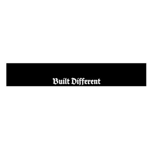 Scheibenkeil universal "Built Different"